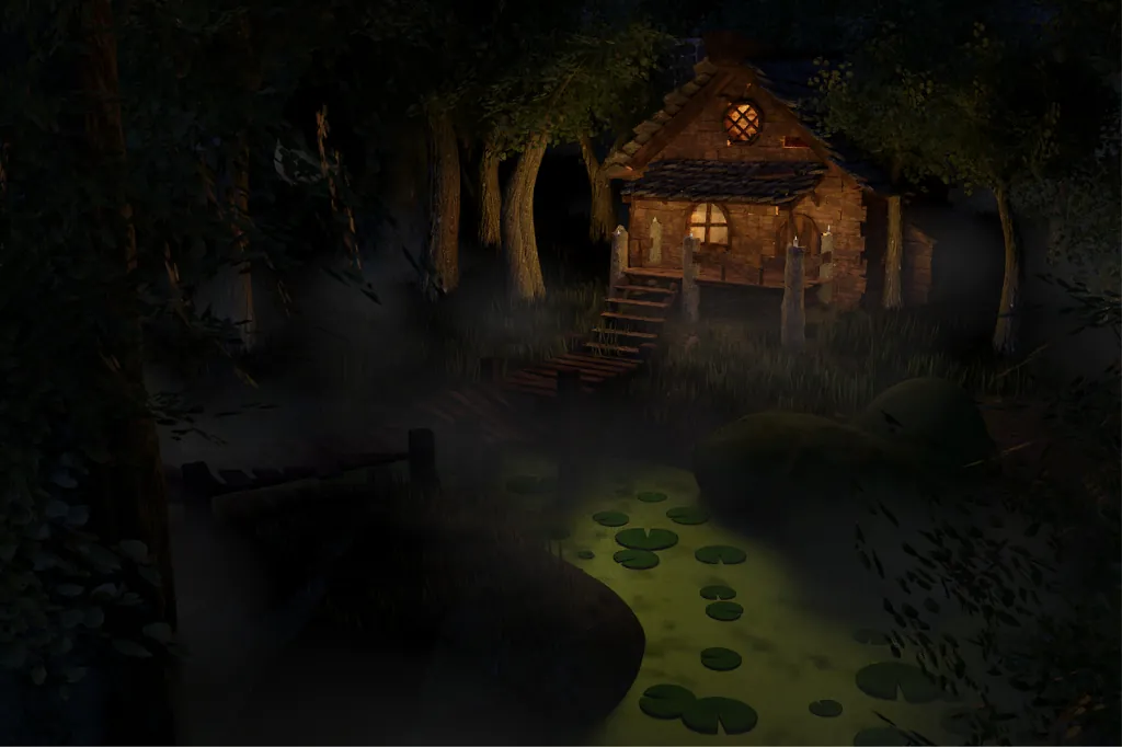 Witches Hut hero illustration